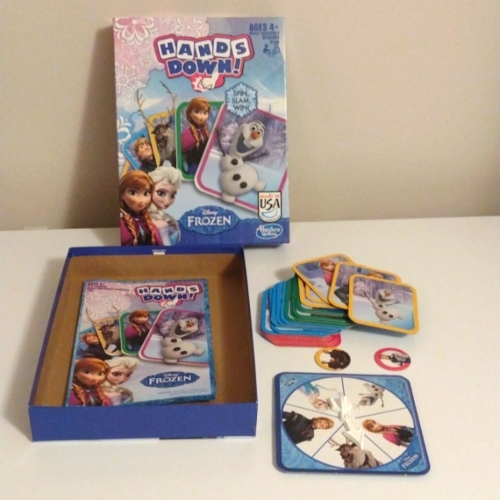 Disney Frozen hands down hasbro game